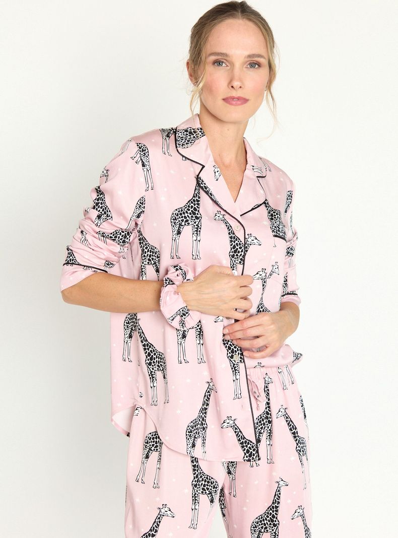 Pijama de Mujer Helena Rosado-3