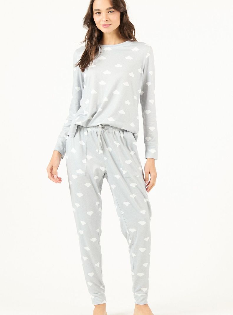 Pijama de Mujer Gante Gris-0