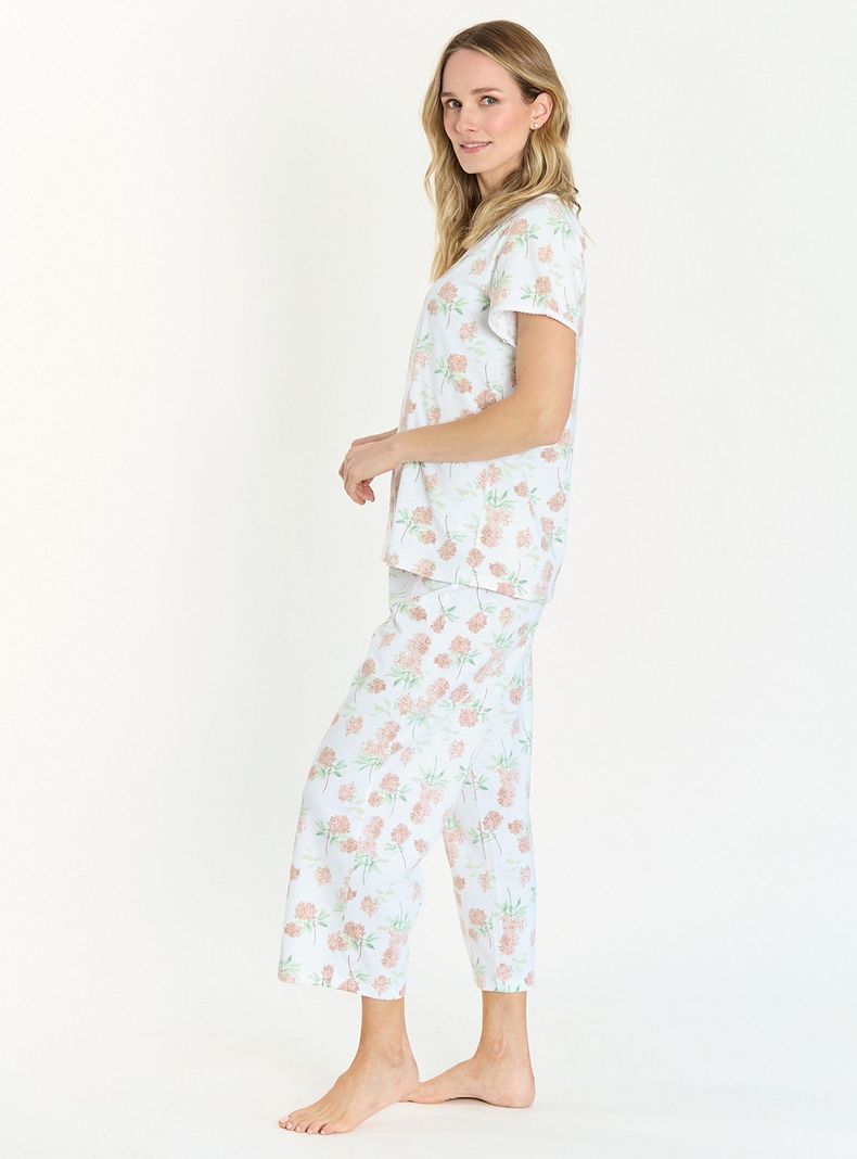 Pijama de Mujer New Cuore Blanco Estampado-1