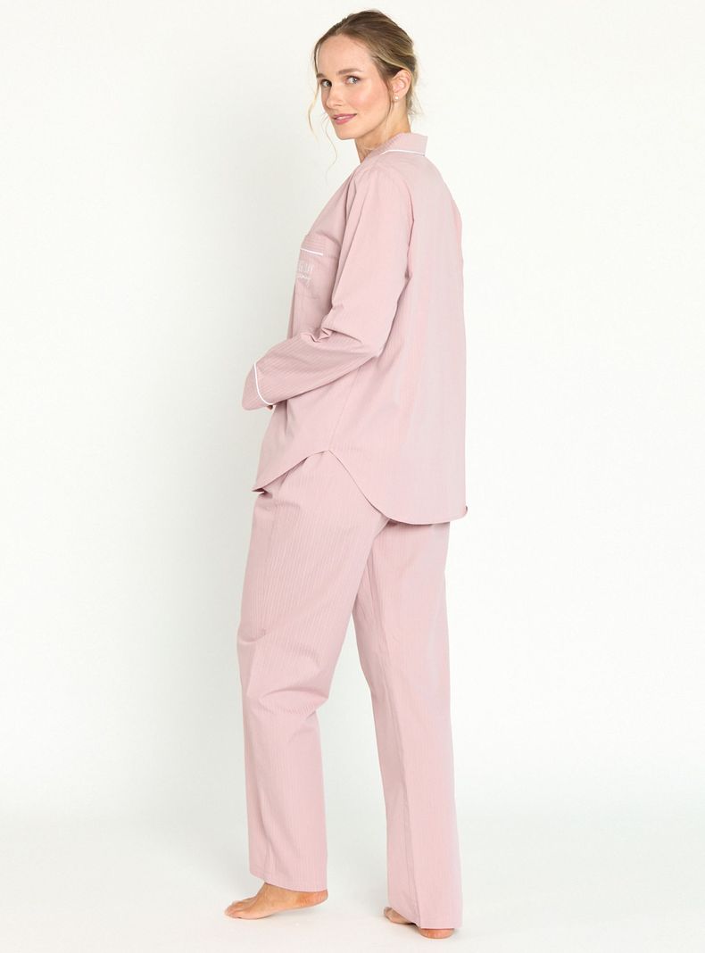 Pijama de Mujer Margaret Sport Malva-2