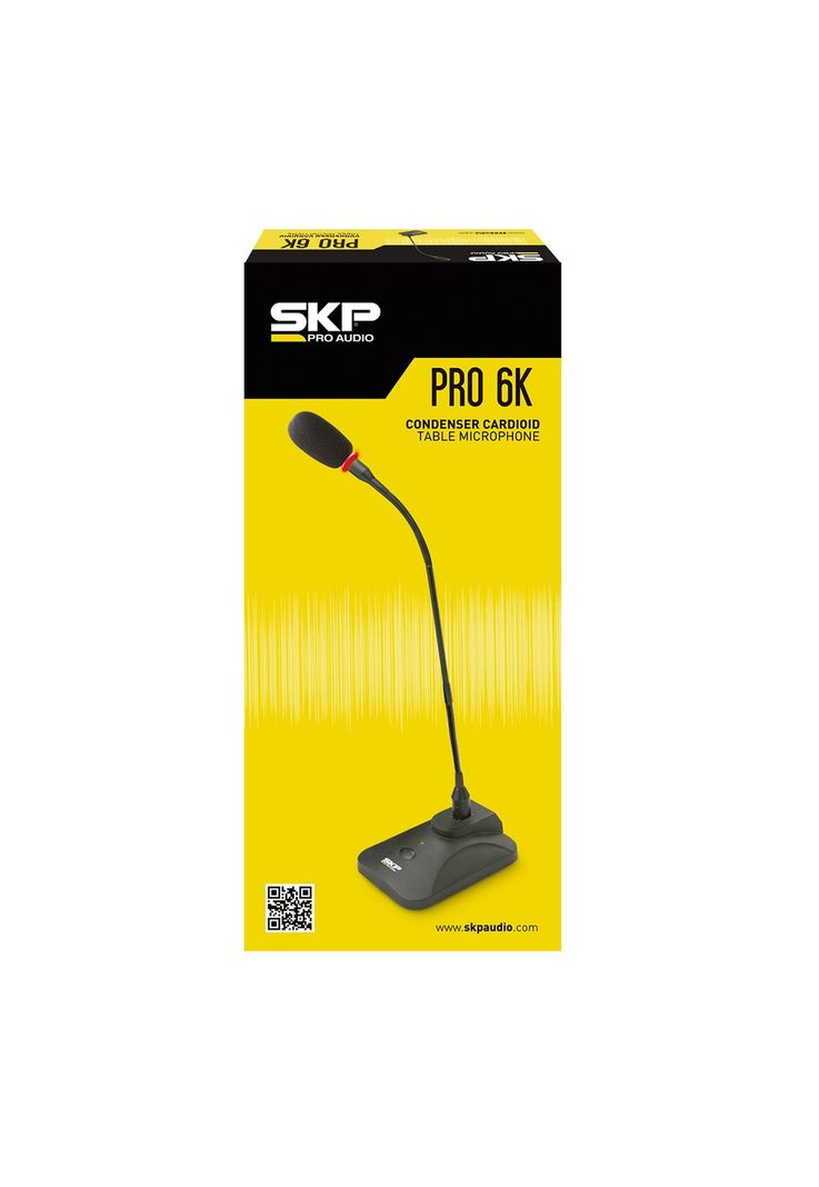 Mmicrófono Cuello Ganso SKP Pro 6K-6