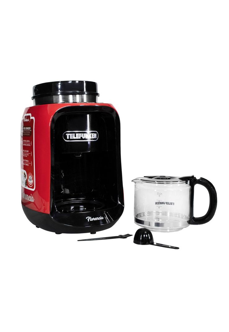 Cafetera Eléctrica con Molinillo Telefunken Florencia-0