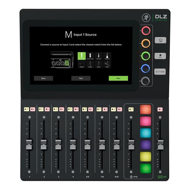 Consola Digital Mackie DLZ CREATOR Negro