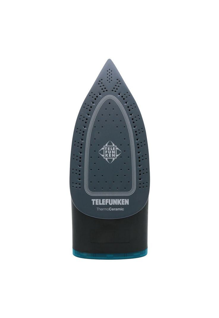 Plancha a Vapor con placa de Ceramica Celeste-2