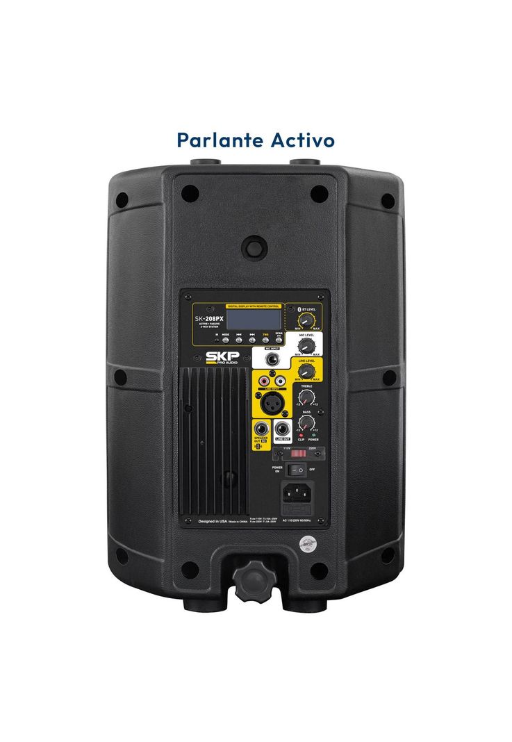 Par de parlantes más Soporte de Muro SKP SK 208Px-2