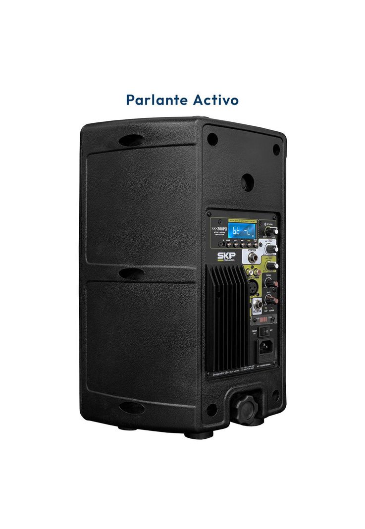 Par de parlantes más Soporte de Muro SKP SK 208Px-4
