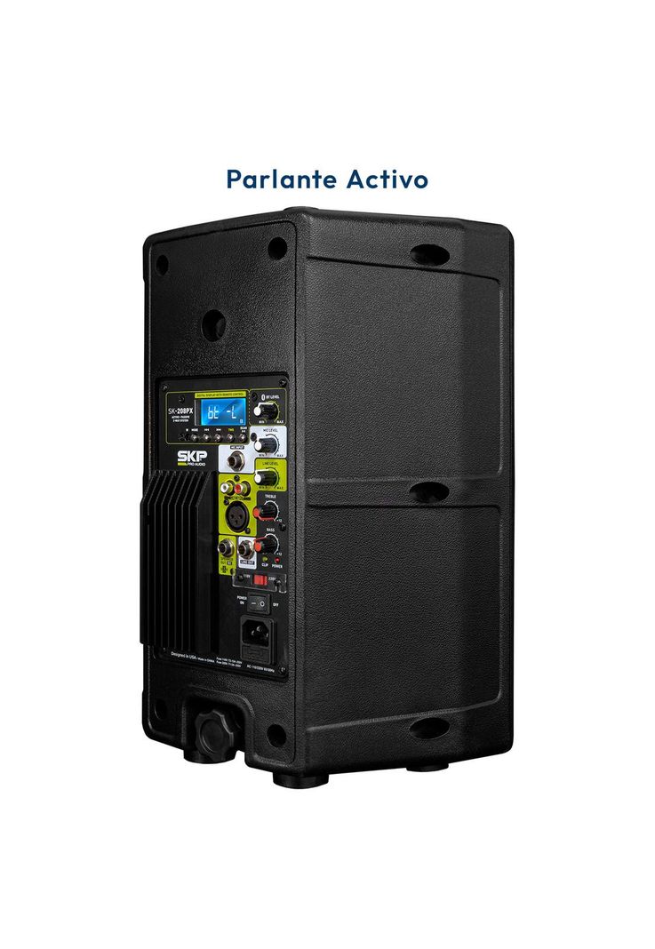 Par de parlantes más Soporte de Muro SKP SK 208Px-5