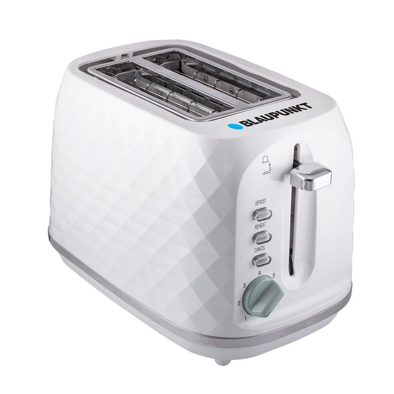 Tostador 2 rebanadas Blaupunkt Diamond Deluxe Blanco
