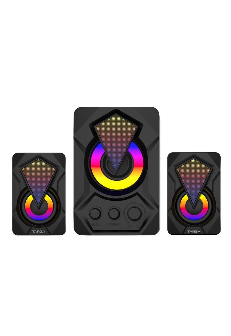 Kit de parlantes Gamer para PC Targa Diamond Pro-0