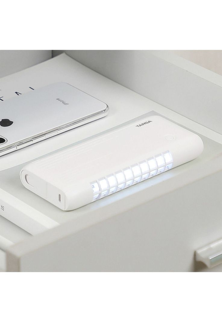 Cargador y Sanitizador UV Portátil Targa UV 300PB-1