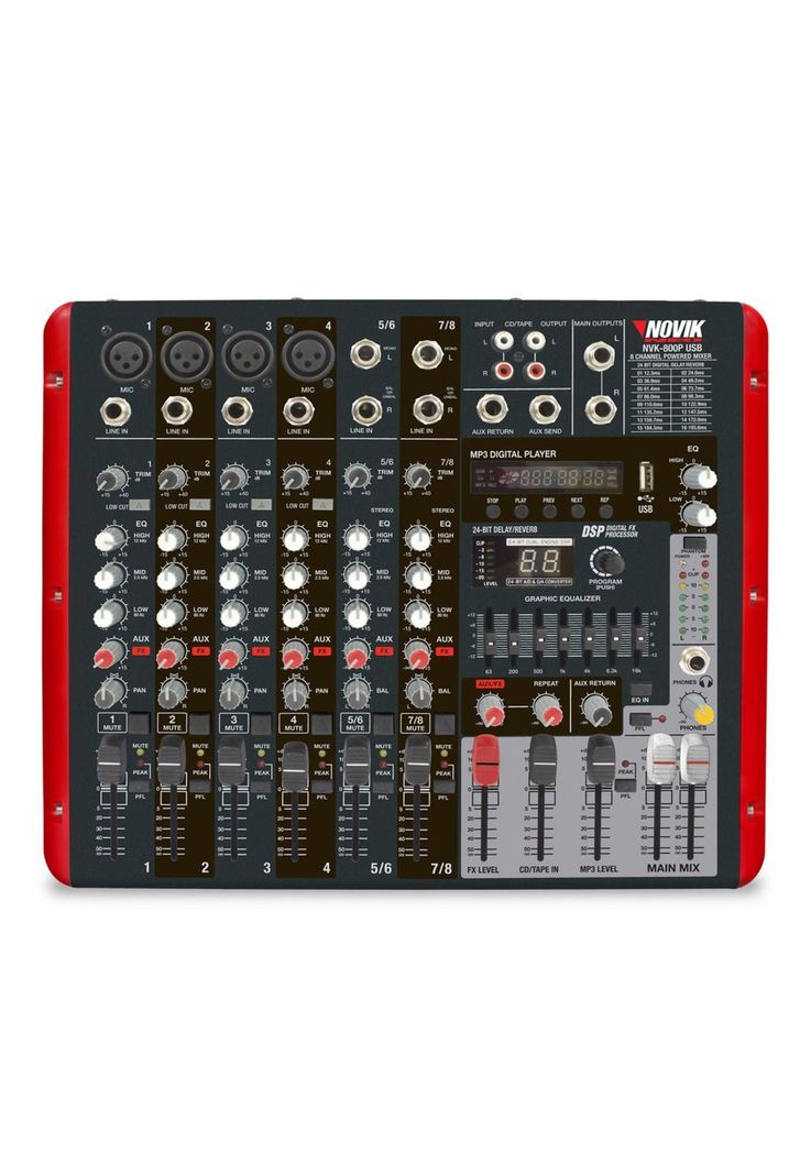 Consola Potenciada Novik NVK 800P-0