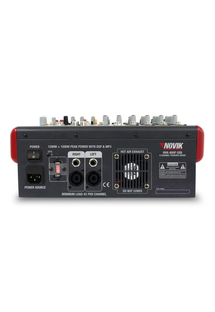 Consola Potenciada Novik NVK 800P-3