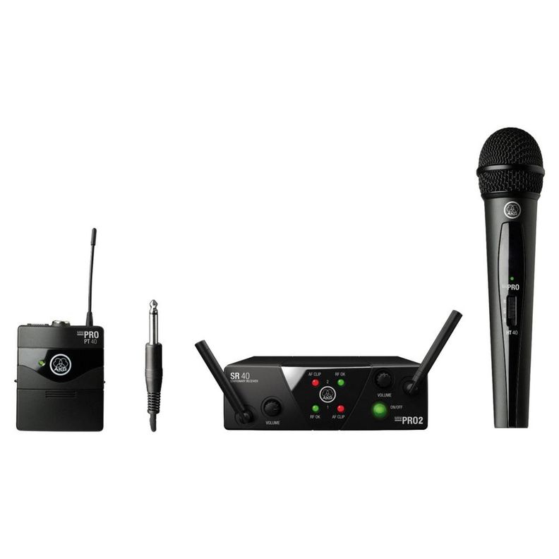 MICROFONO INALAMBRICO AKG MINI2 MIX SET AC Negro