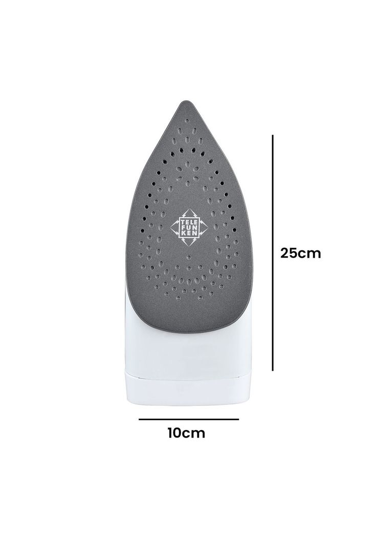 Plancha a vapor 210 ml Telefunken SteamPro 1200 Celeste-3