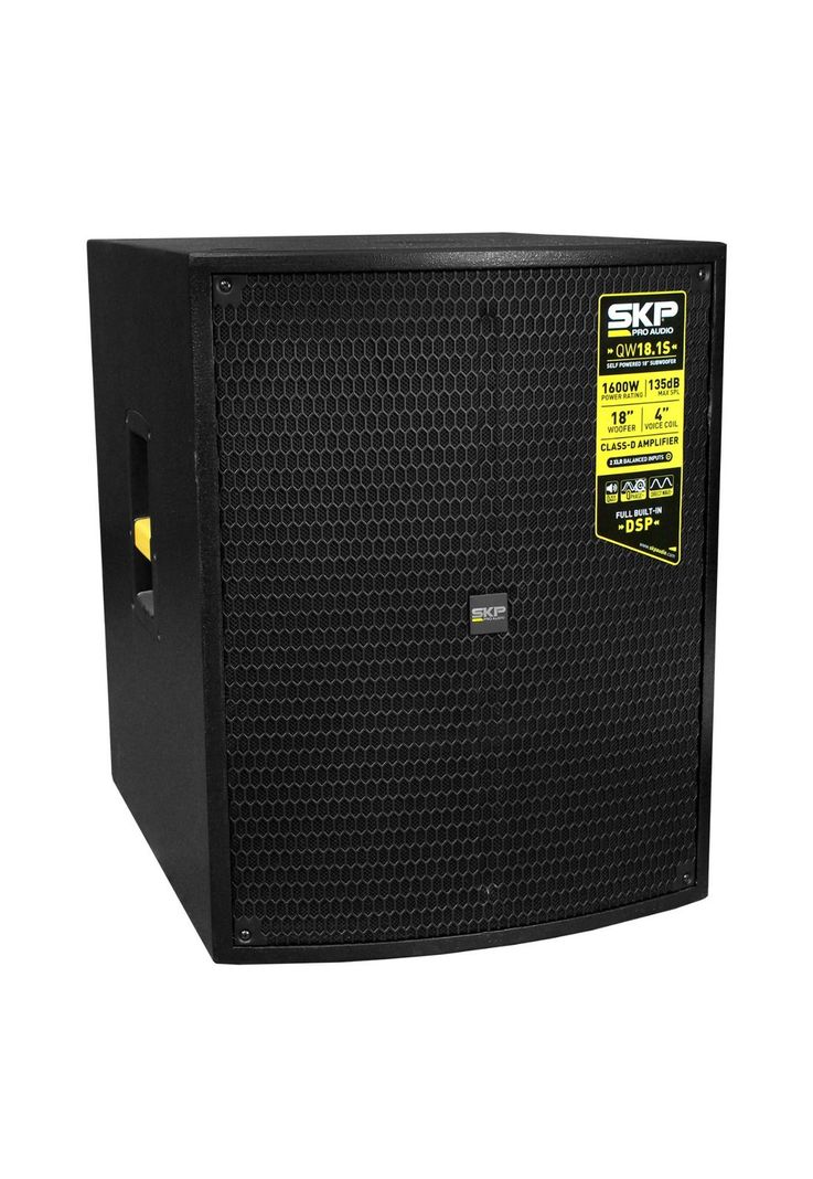 Subwoofer profesional de madera SKP QW18S-3