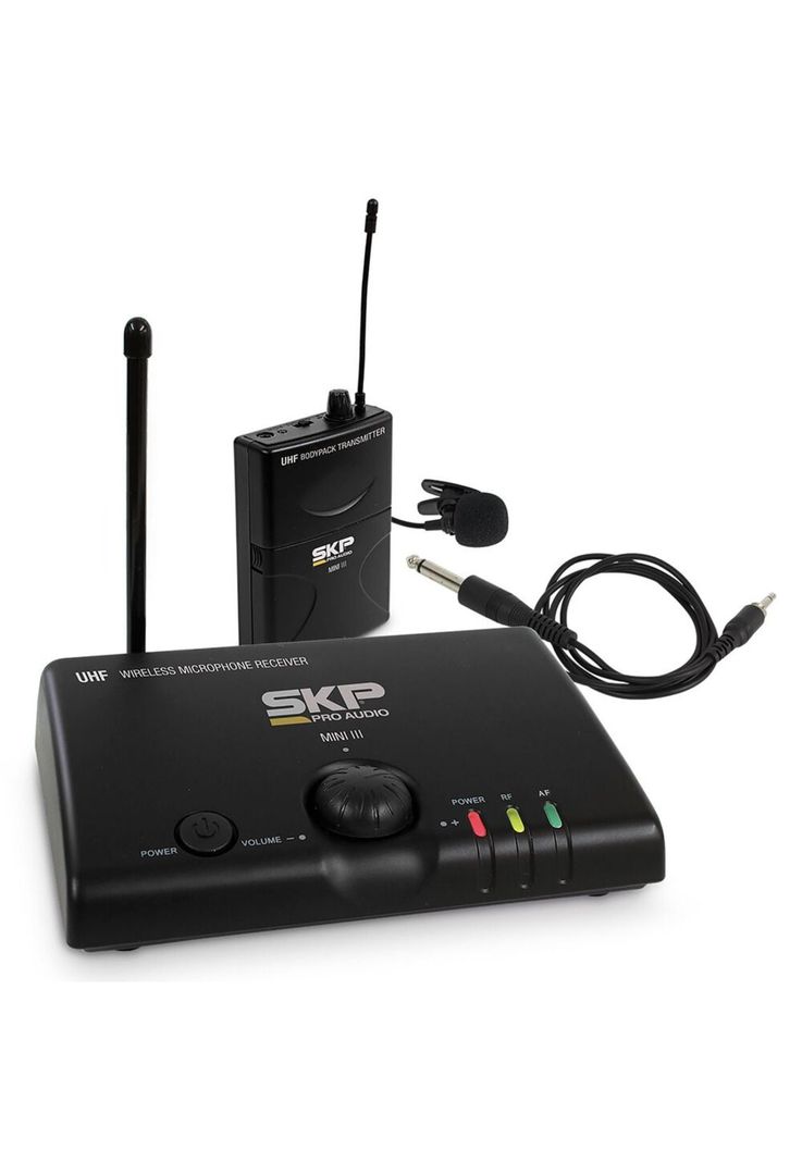 Micrófono Inalámbrico de Solapa SKP Mini III-0