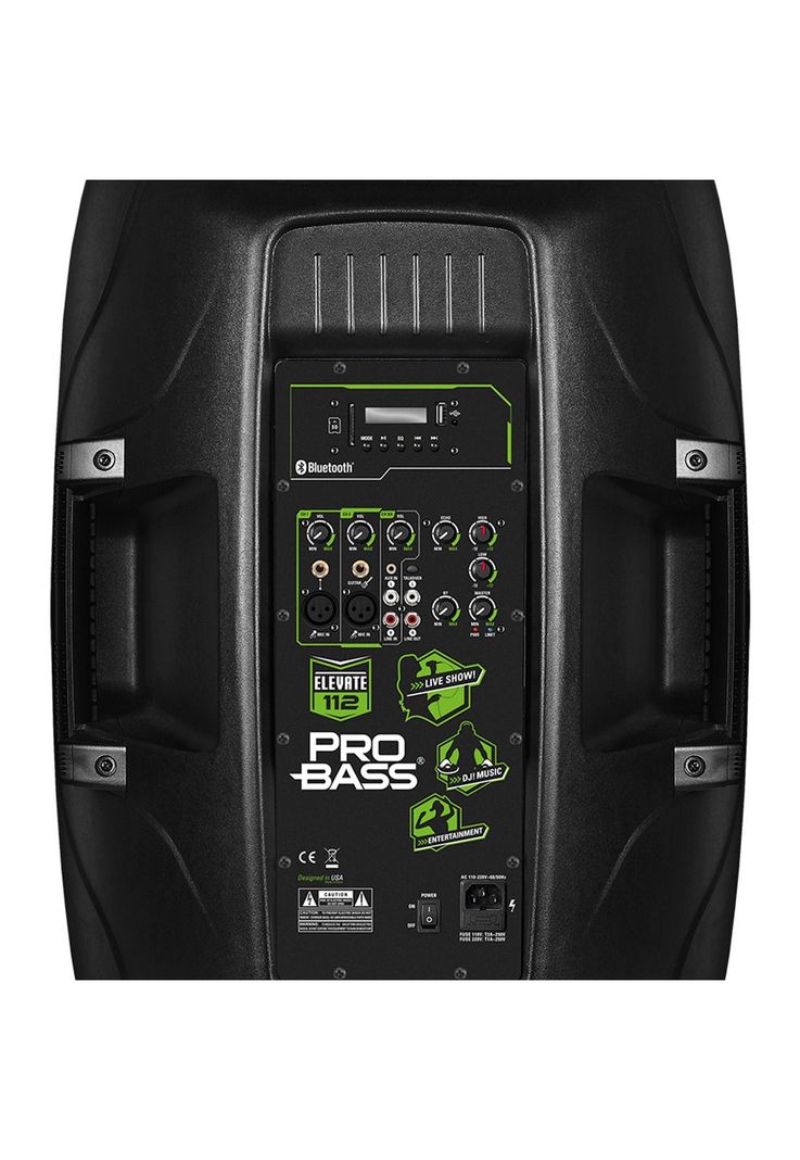 Parlante Activo con Atril Probass Elevate 112-3