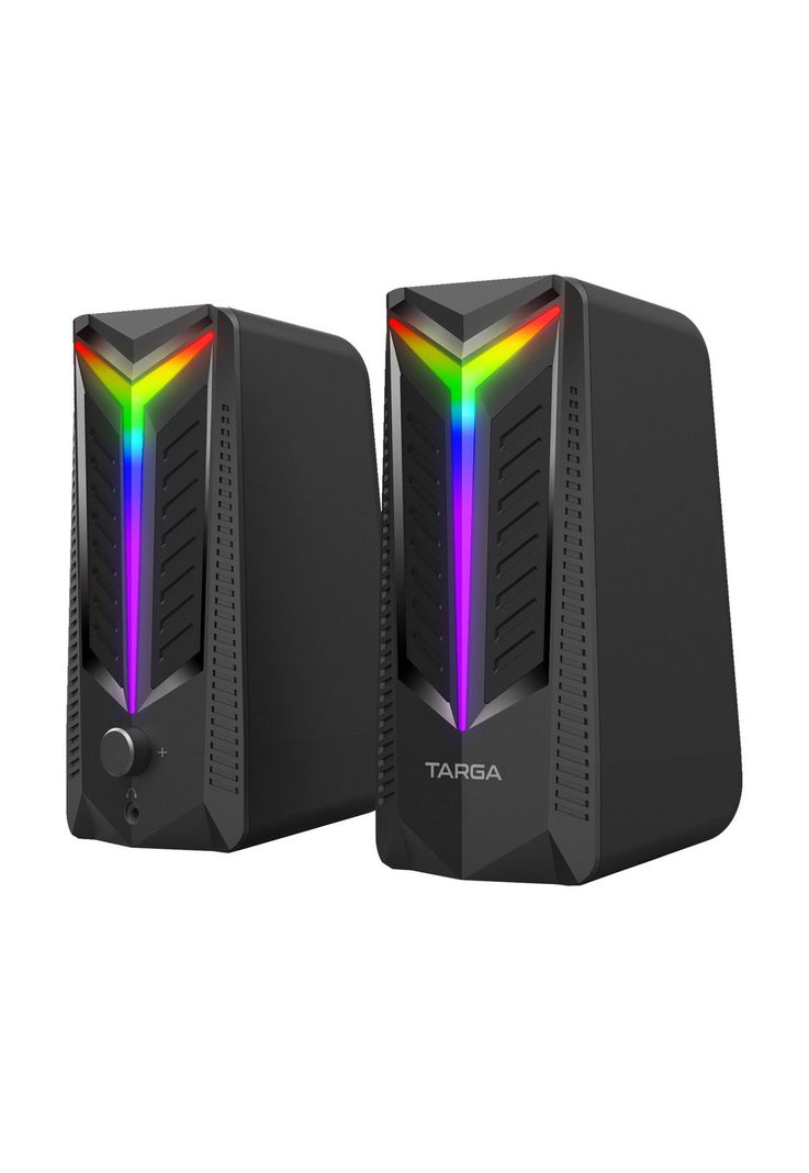 Par de Parlantes Gamer para PC Targa Alpha X-1