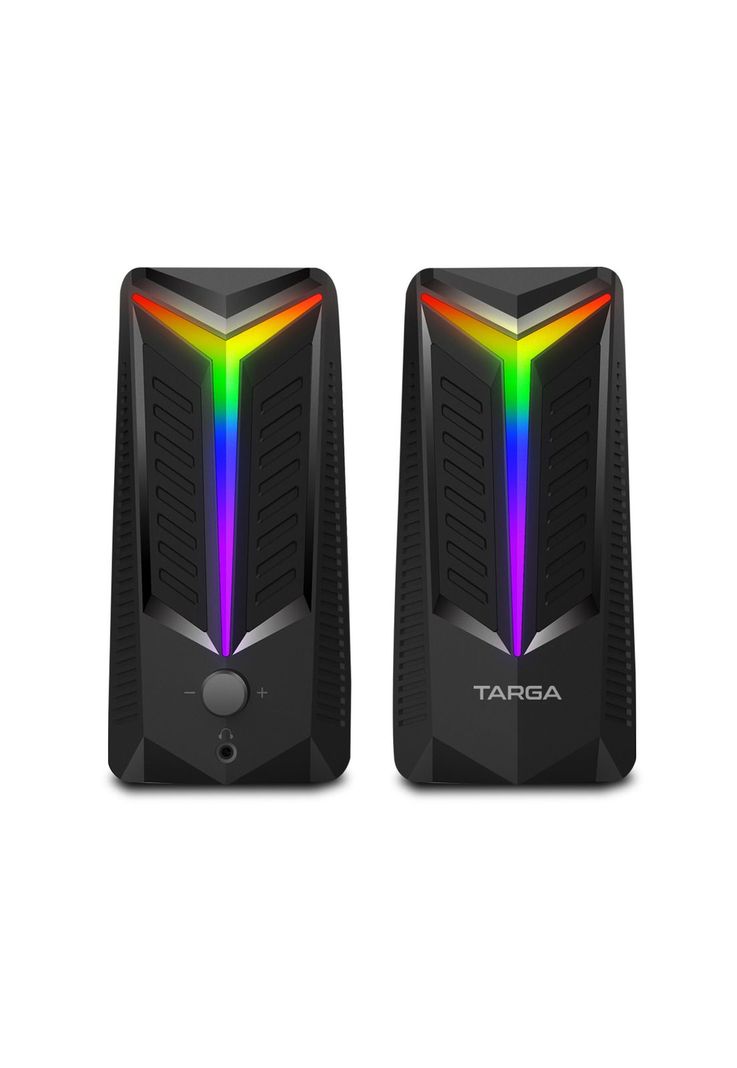 Par de Parlantes Gamer para PC Targa Alpha X-2