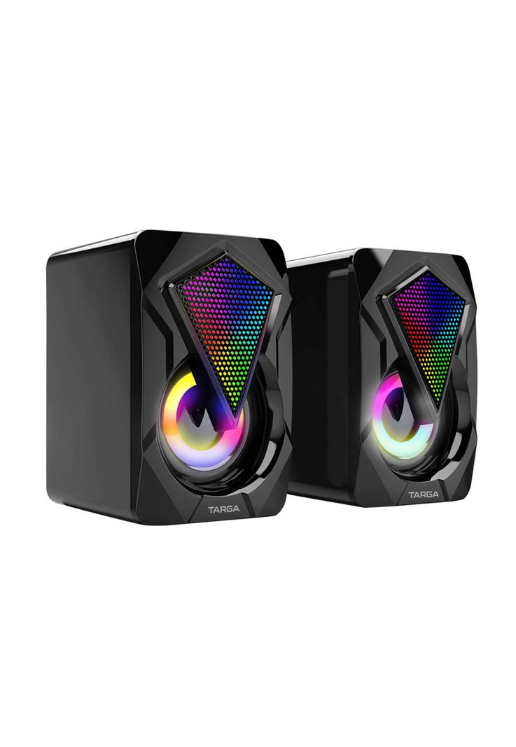 Par de Parlantes Gamer para PC Targa Diamond X-2