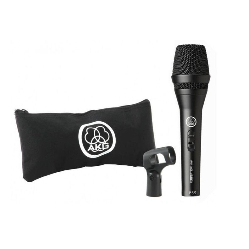 MICROFONO DE MANO AKG P5S Negro