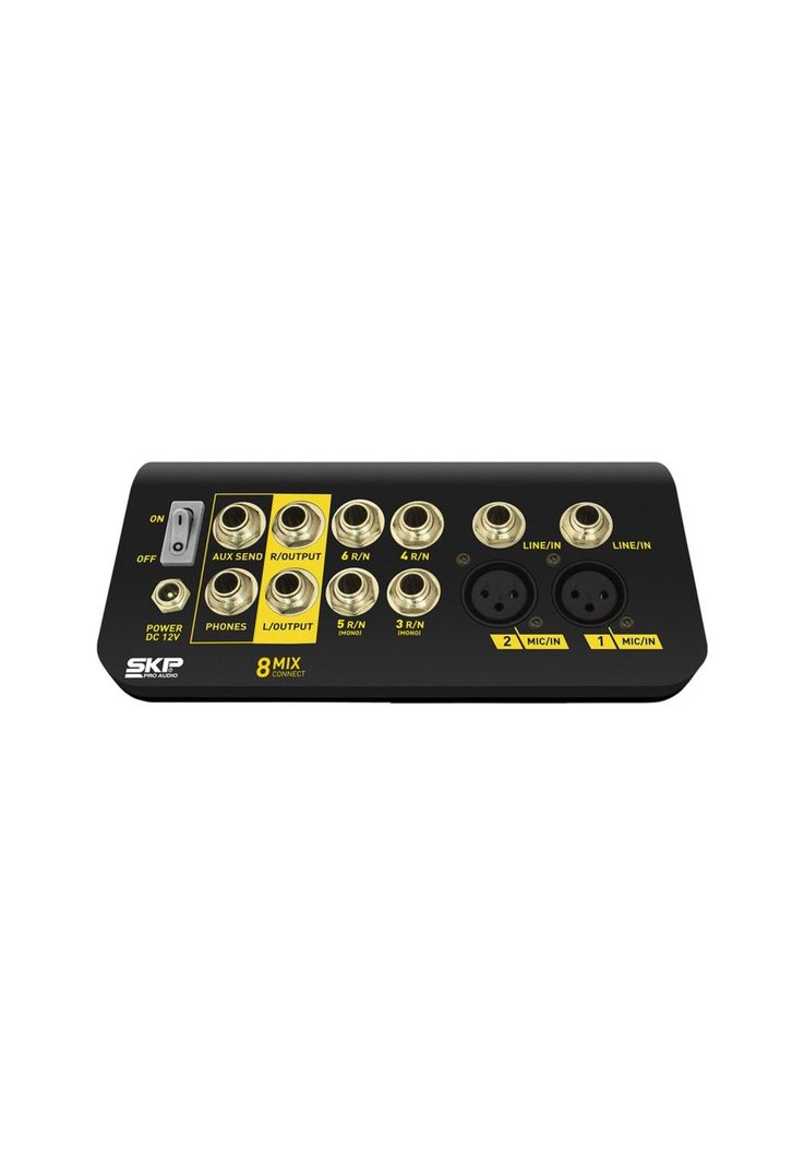 Consola Análoga con Interfaz USB SKP MixConnect 8-1