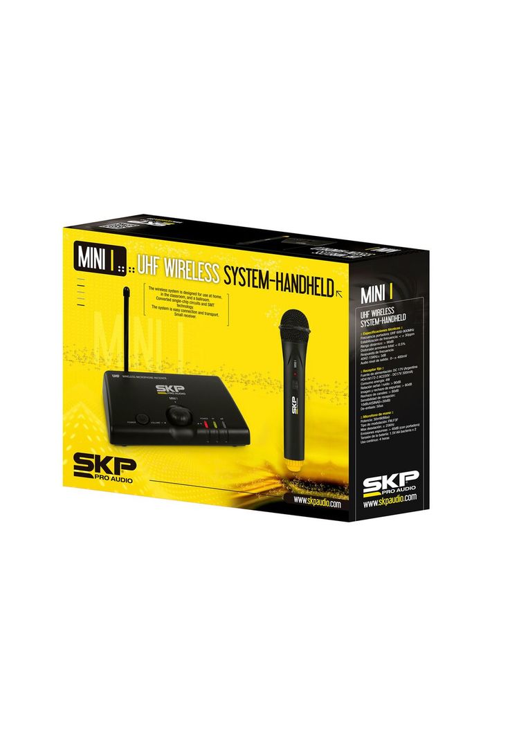 Micrófono Inalámbrico Vocal SKP Mini I-4