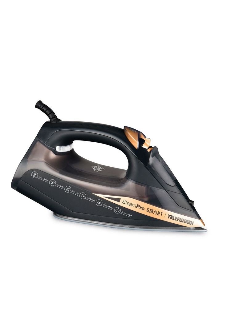 Plancha a vapor Telefunken SteamPro Smart Negro-0