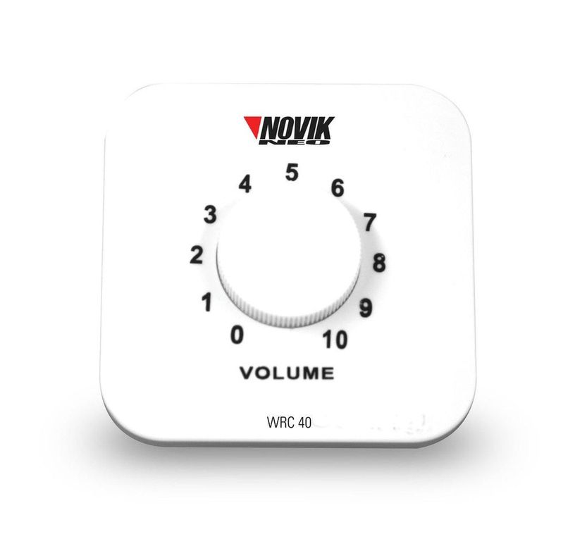 CONTROLADOR DE VOLUMEN NOVIK WRS 40 Blanco