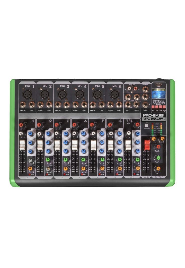 Consola Análoga Probass PM 1224BT-0