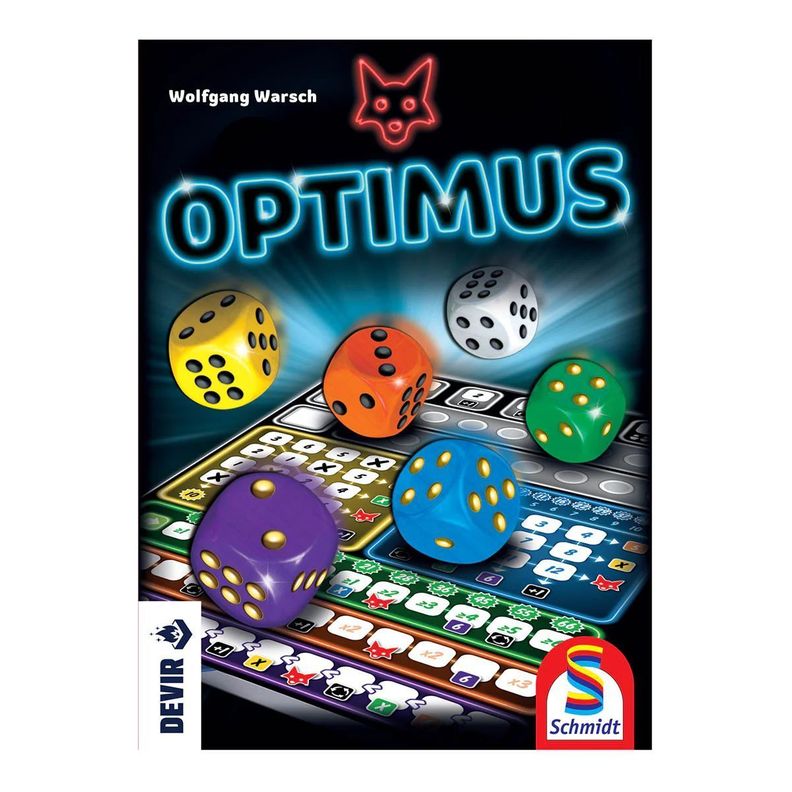 Optimus - Ingenioso Juego de Dados Roll & Write