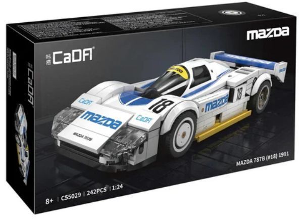 Auto de Carreras Mazda 787B (Le Mans 1991) - Set de Bloques 1:24 (CaDA)