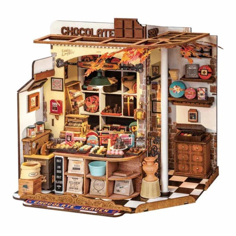 Miniatura Chocolateria Vintage - Henry's Chocolate Shop DIY (Rolife) 0