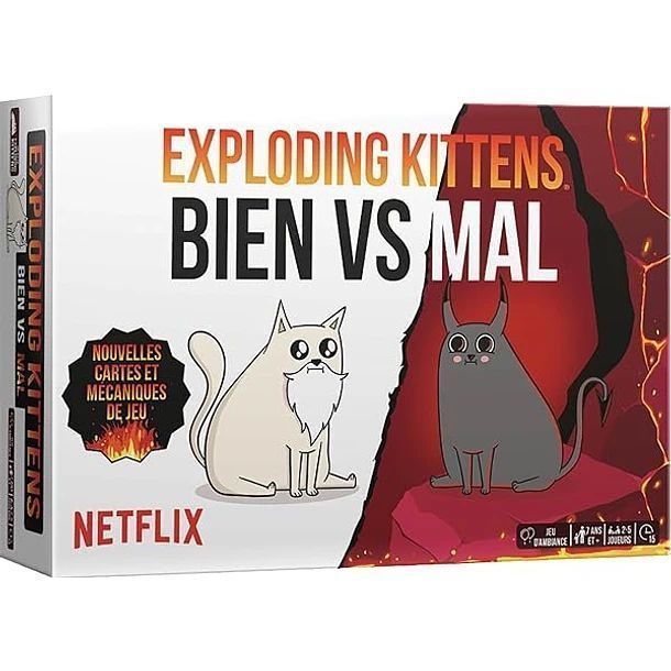 Exploding Kittens El bien contra el mal
