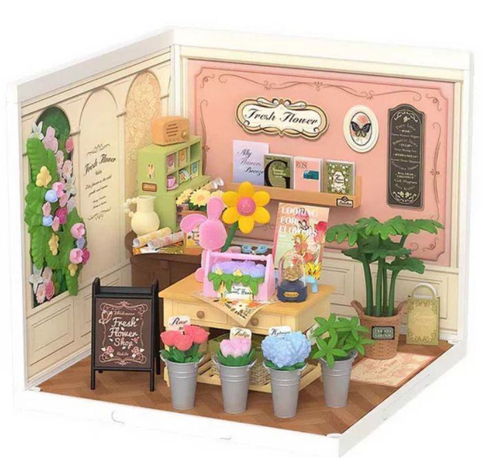 Miniatura Tienda de Flores - Fresh Flower Shop DIY Kawaii (Rolife)