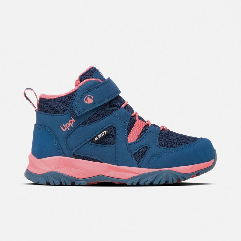 Botín Niña Tellus Mid Kids Azul Coral Lippi I25-0