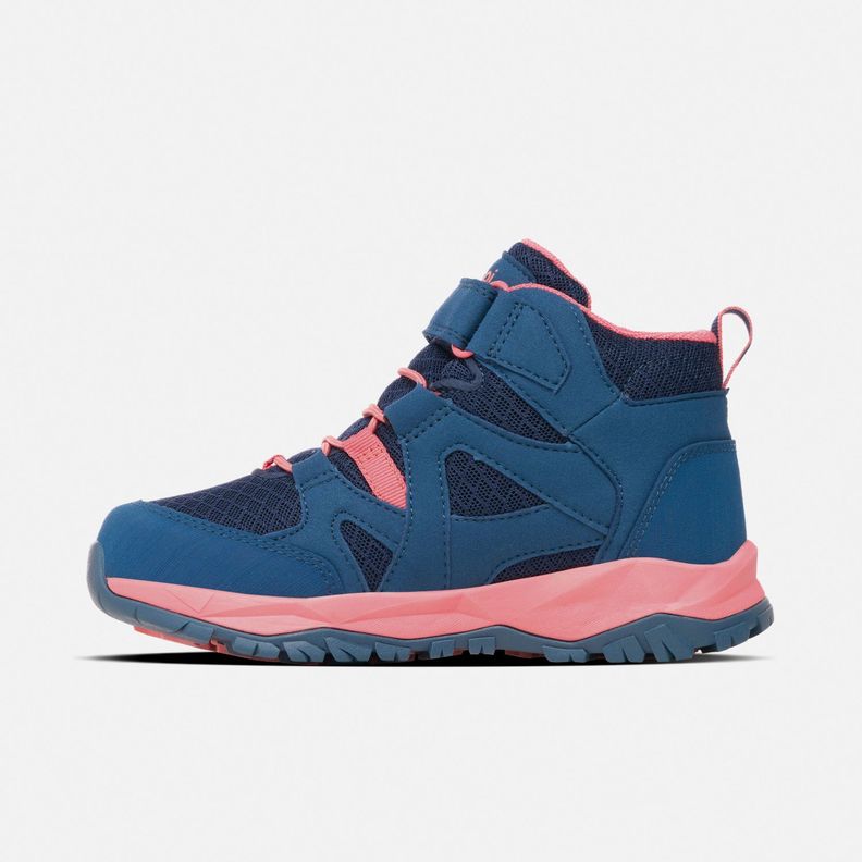 Botín Niña Tellus Mid Kids Azul Coral Lippi I25-1