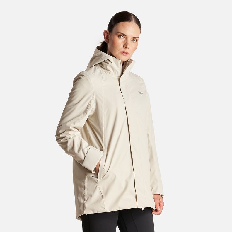 Chaqueta Mujer Smart Protect Fusion 3 Jacket Crema/Malva Lippi-2