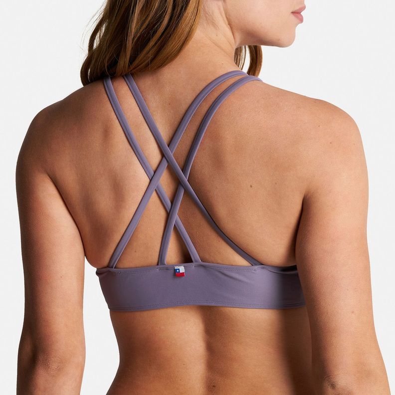 Traje de Baño Mujer Fondo de Bikini Purpura Haka Honu-5