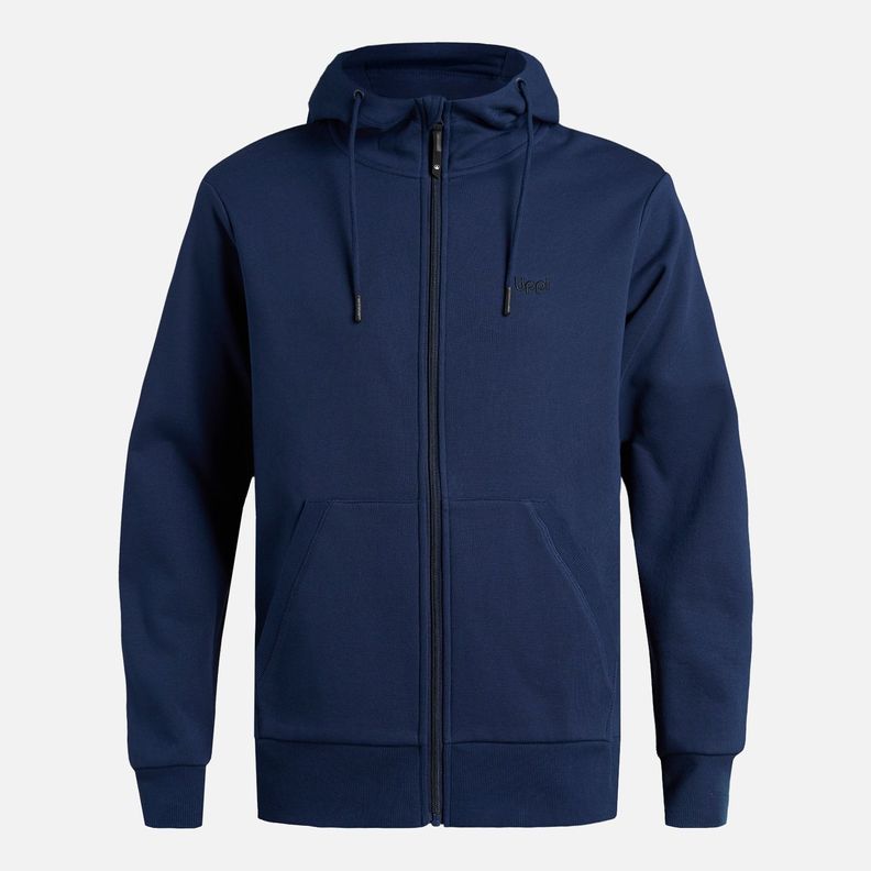 Polerón Hombre Ulmo FullZip Sweatshirt Azul Marino Lippi I25-6