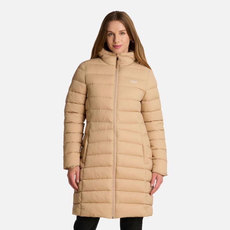 Chaqueta Mujer Warm Day Steam-pro Hoody Caqui Lippi I25-0