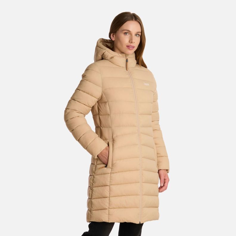 Chaqueta Mujer Warm Day Steam-pro Hoody Caqui Lippi I25-1