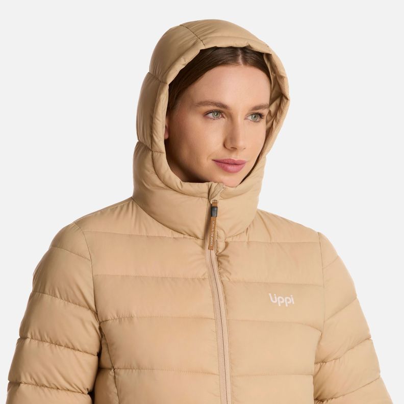 Chaqueta Mujer Warm Day Steam-pro Hoody Caqui Lippi I25-3