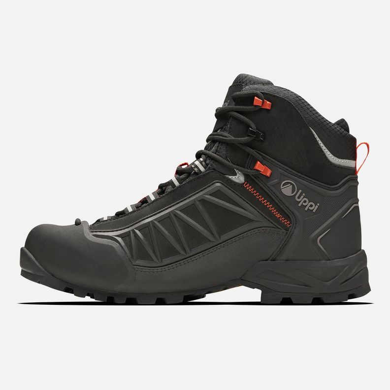Botín Hombre Bravo Evo Negro / Rojo Lippi V25-1