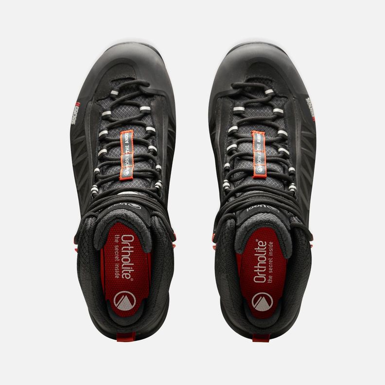 Botín Hombre Bravo Evo Negro / Rojo Lippi V25-5