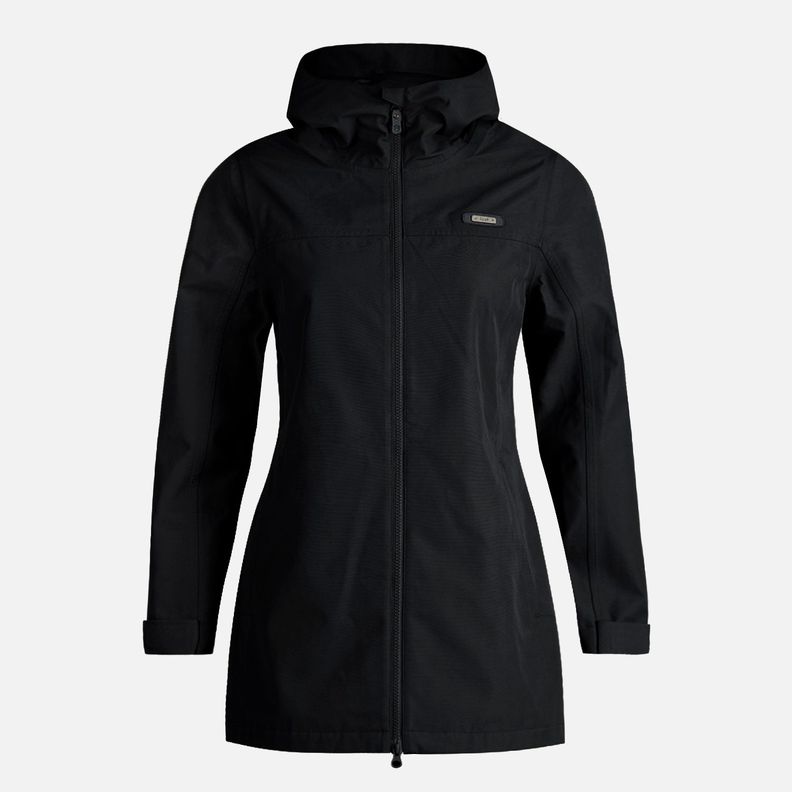 Chaqueta Mujer Citizen Warm B-Dry Hoody Jacket Negro Lippi-0