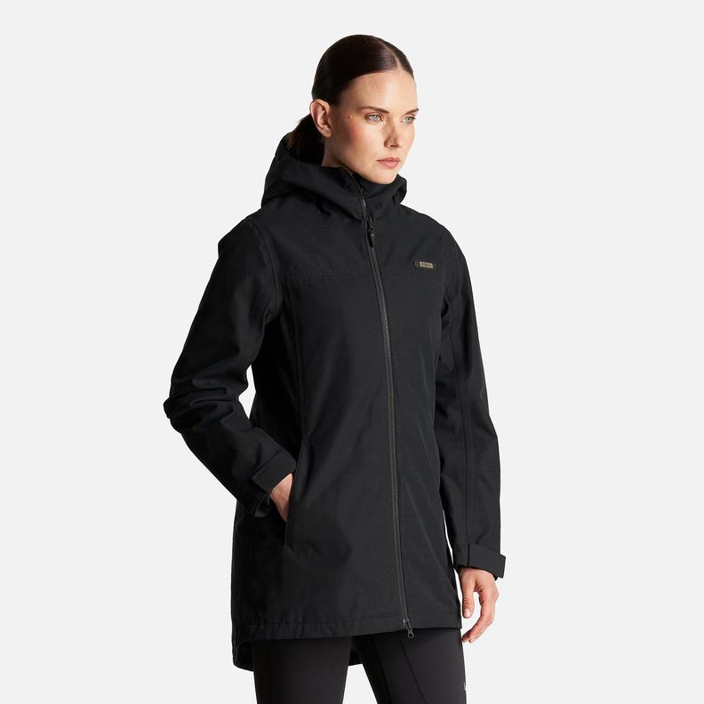 Chaqueta Mujer Citizen Warm B-Dry Hoody Jacket Negro Lippi-2
