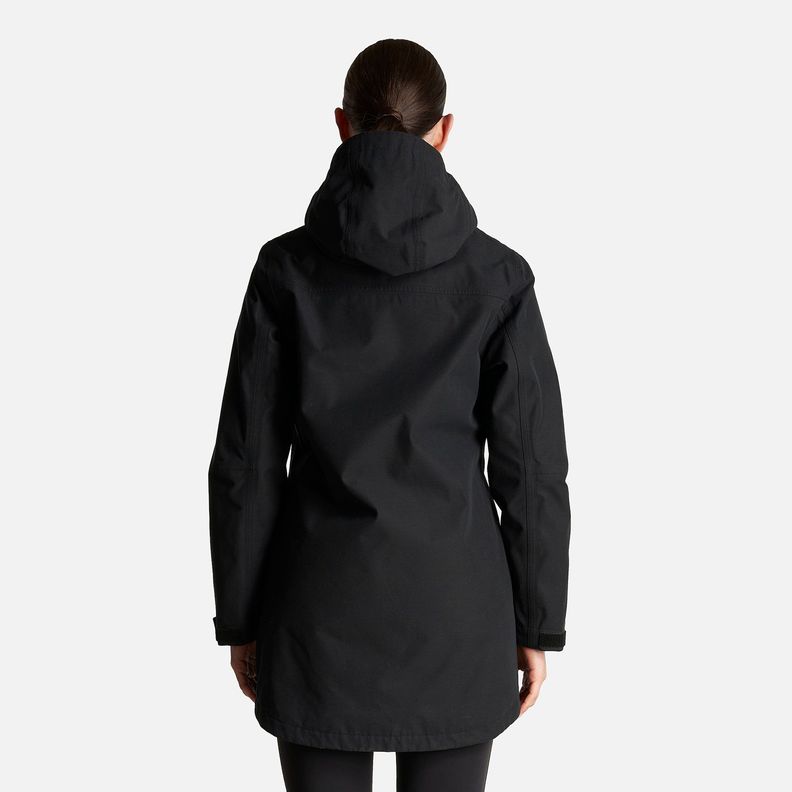 Chaqueta Mujer Citizen Warm B-Dry Hoody Jacket Negro Lippi-4