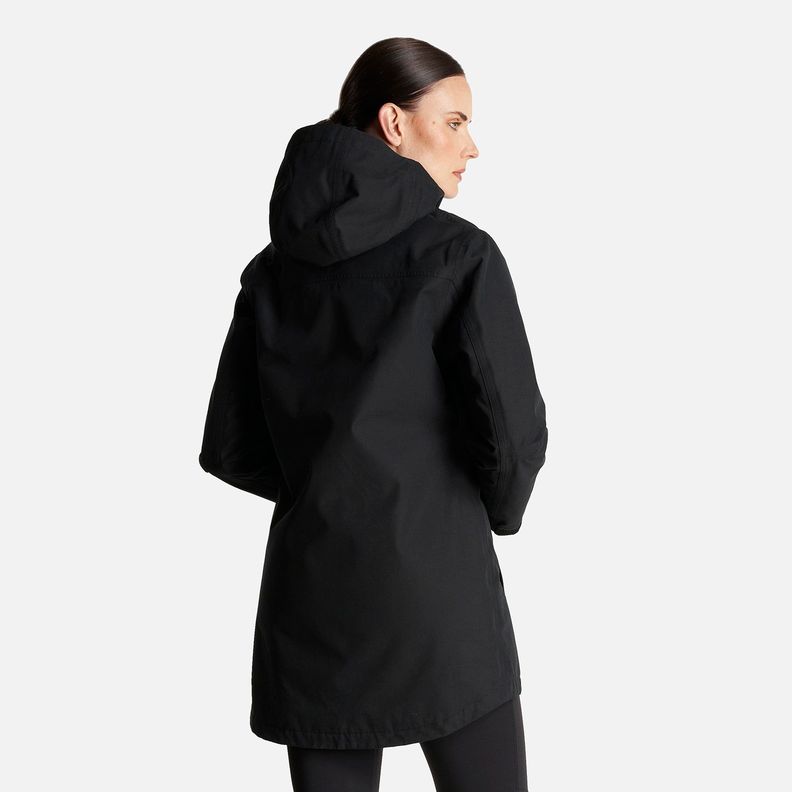 Chaqueta Mujer Citizen Warm B-Dry Hoody Jacket Negro Lippi-5