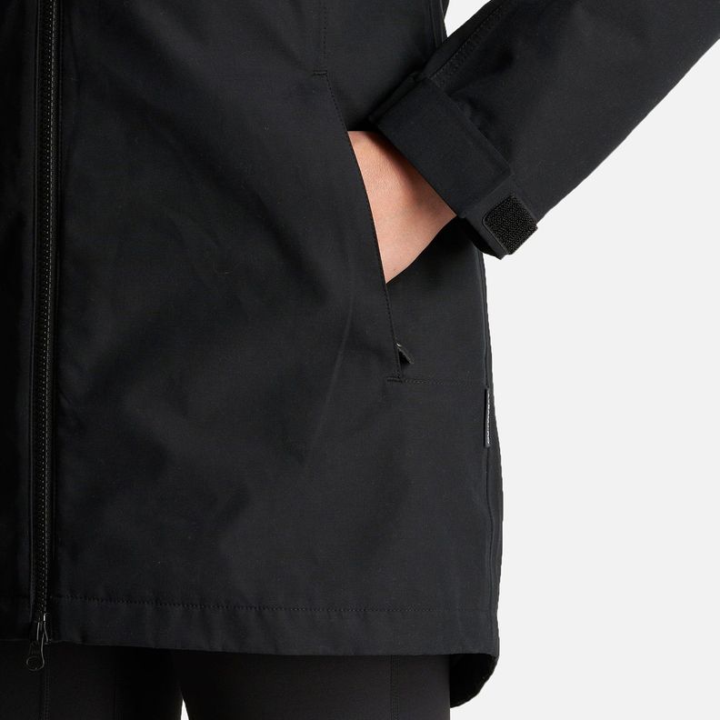 Chaqueta Mujer Citizen Warm B-Dry Hoody Jacket Negro Lippi-7